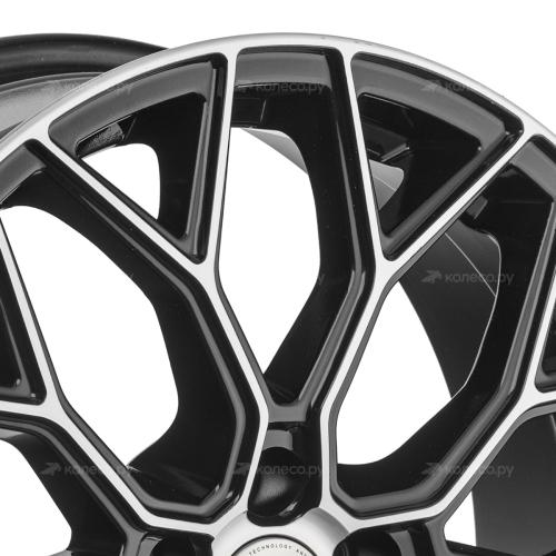 X`trike RST R198 BK/FP 6.5x18 5*108 ET33 Dia60.1 BK/FP фото 5